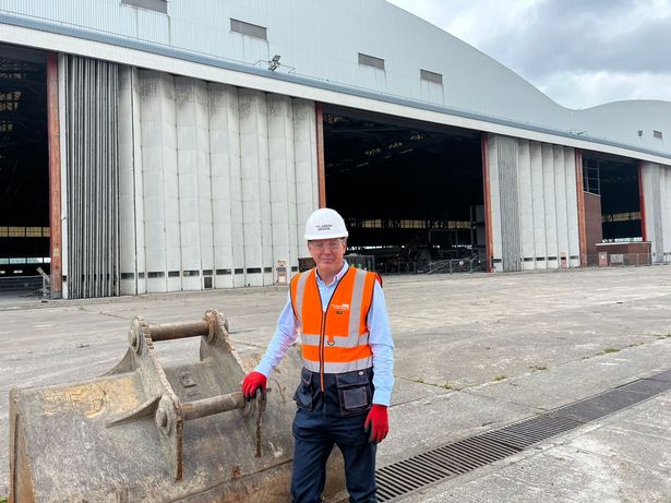 Inside the YTL Arena as demolition reaches a 'key milestone' - YTL Arena chief executive Andrew Billingham