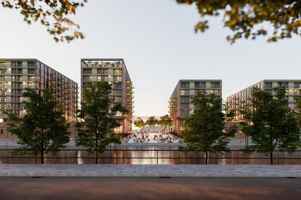 The regeneration of Silverthorne Lane - Studio Hive's student flats development on the north side of the Feeder