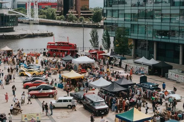 The Classic Car Boot Sale is returning to MediaCity later this month