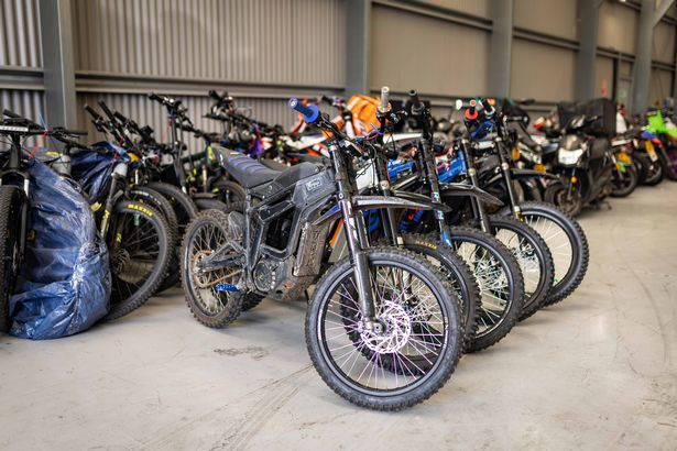 The campaign is a crackdown targeted at tackling crime and antisocial behaviour linked to the illegal use of bikes