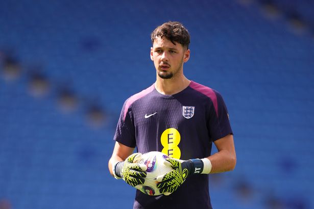 James Trafford of England and Burnley