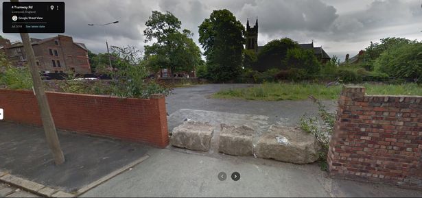 Land on the corner of Tramway Road and Aigburth Road in July 2014