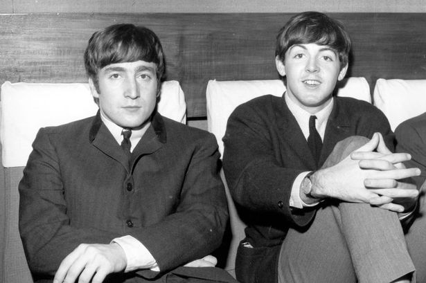 John Lennon and Paul McCartney in 1963