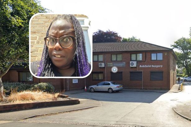 Google Maps street view of Ashfield Surgery in Walmley Sutton Coldfield 