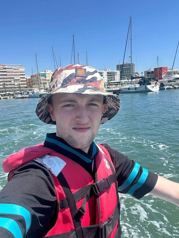 Harry Poulton in Benidorm