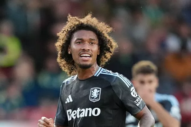 Aston Villa midfielder Boubacar Kamara