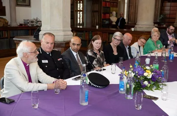 Members of the Muslim and Jewish communities in Greater Manchester sign a joint declaration alongside civic dignatories. University of Manchester. July 28, 2025