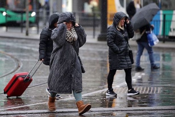 Torrential rain and thunderstorms are forecast to hit Manchester this weekend.