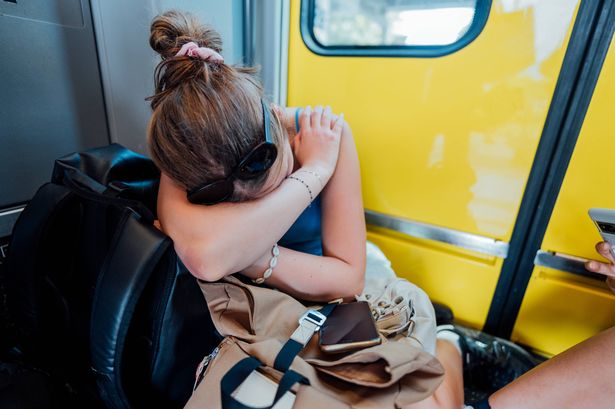 Two young women traveling on backpacking Interrail trip through Europe. Part of a series with stills