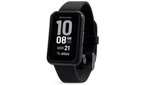 Argos' Reflex Active Black Strap Calling Smart Watch