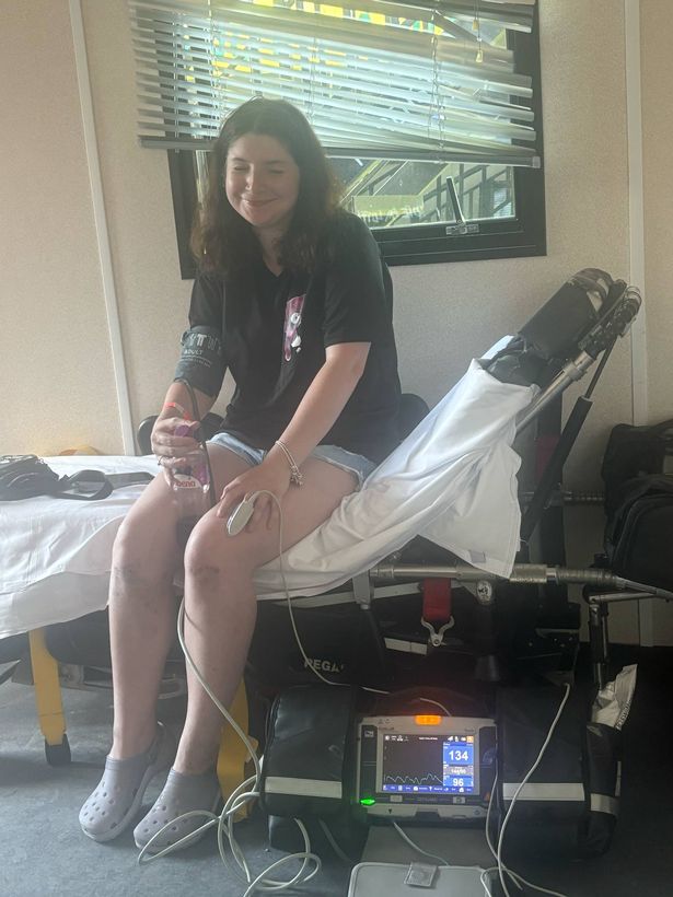 Jade Bayliss collapsed at a recent gig at The Prospect Building in Bristol after her heart rate rose too high