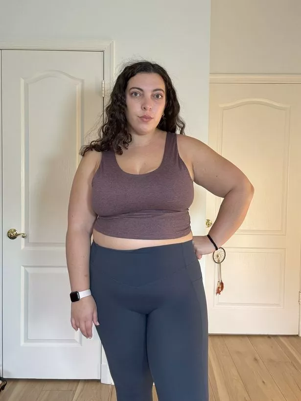 Becky before using WalkFit
