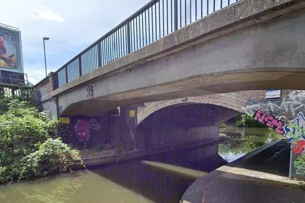 A woman's body was found a canal off Kings Road in Tyseley 