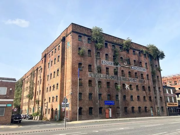 The Bonded Tea Warehouse on Great Howard Street, Liverpool
