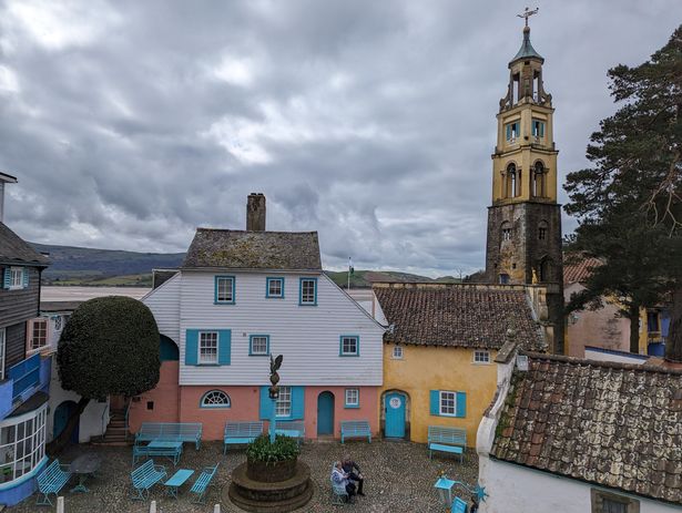 The colourful Battery Square