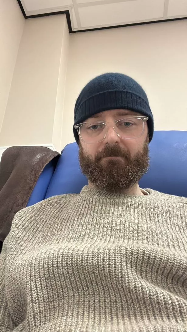 Dale during treatment