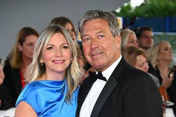 LONDON, ENGLAND - SEPTEMBER 11: Lisa Faulkner and John Torode attend the NTAs 2024 at The O2 Arena on September 11, 2024 in London, England.  (Photo by Joe Maher/Getty Images for the NTA's) 