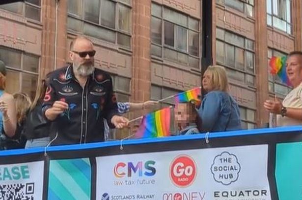 Greg Hemphill at Glasgow Pride 2025