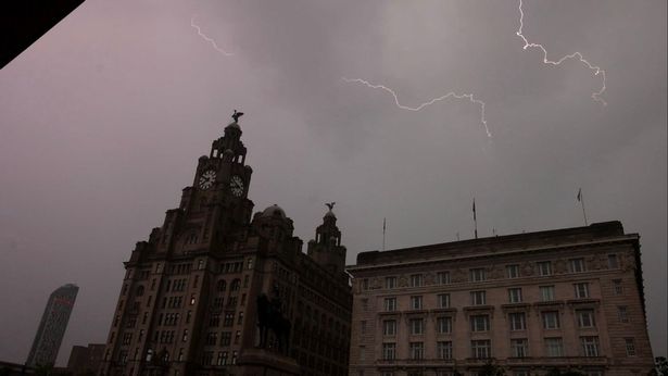 The thunder is predicted to start tomorrow afternoon