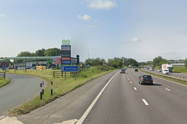 M61 near Rivington Services