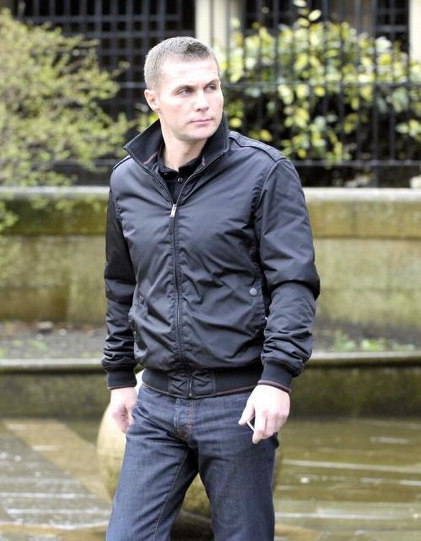 Steven Lyons pictured before the cosmetic work