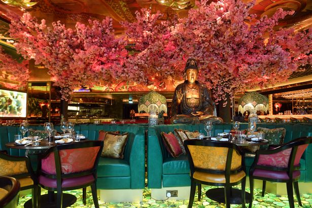 Inside The Ivy Asia in Cardiff