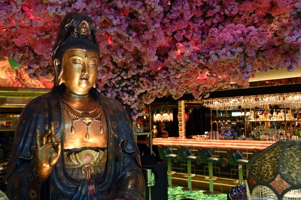 Inside The Ivy Asia in Cardiff