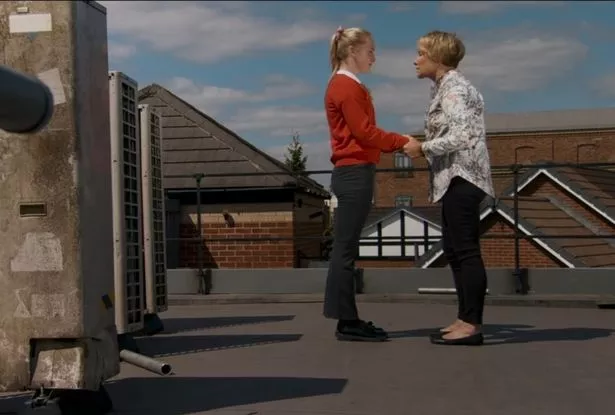 Sally and Joanie shared heartfelt scenes 