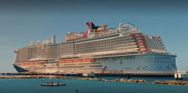 Carnival Triumph set sail on February 7, 2013