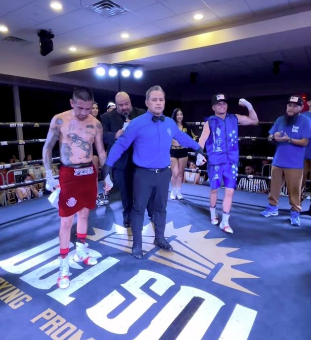 Pedro Antonio 'Tony' Rodriguez pictured after his fight with Phillip Vela