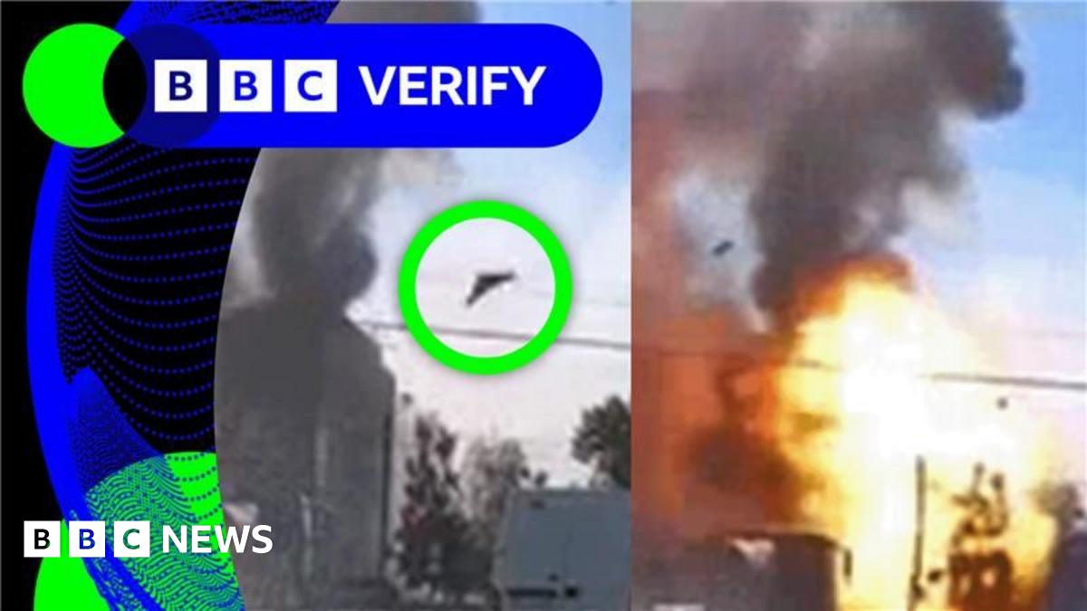 BBC Verify Live: Ukraine city strike caught on dashcam, and Mali militants attack town