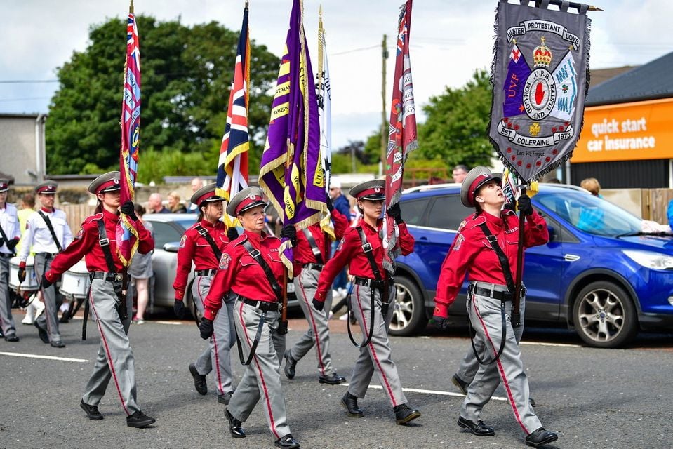 The Twelfth celebrations in Coleraine. Picture: Andrew McCarroll/ Pacemaker Press