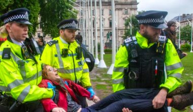 Great Britain: Over 100 arrests at pro-Palestinian protests