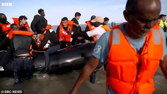 Over 20,000 asylum seekers have arrived in Britain via small boats so far this year