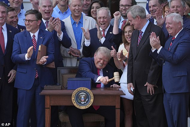 The projections took in the impact of President Donald Trump's 'Big, Beautiful Bill ', which experts warned would speed up the insolvencies