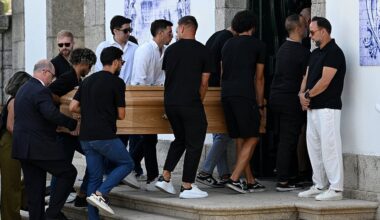Diogo Jota's funeral LIVE: Heartbroken family, friends and Liverpool team-mates attend ceremony after footballer tragically died aged 28