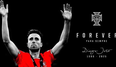 Portugal released a moving tribute video for Diogo Jota after the Liverpool star's tragic death