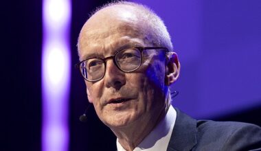 Man at the top: The Cabinet Office in Whitehall is headed by Pat McFadden MP