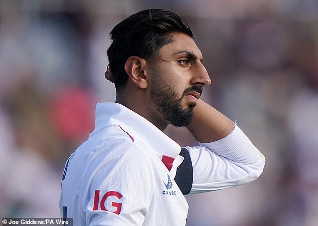 Shoaib Bashir has series figures of eight wickets for 476 runs so far - not his best run