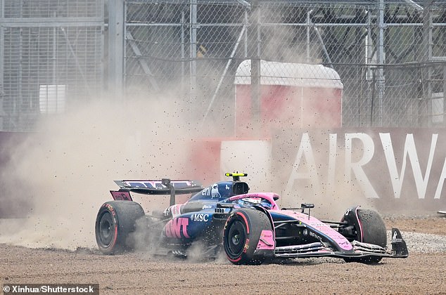 Franco Colapinto, who was due to start from the pit lane, failed to even make it onto the track