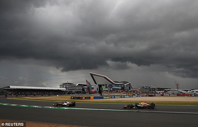 Chaos unfolded in the opening laps of the British Grand Prix amid treacherous conditions