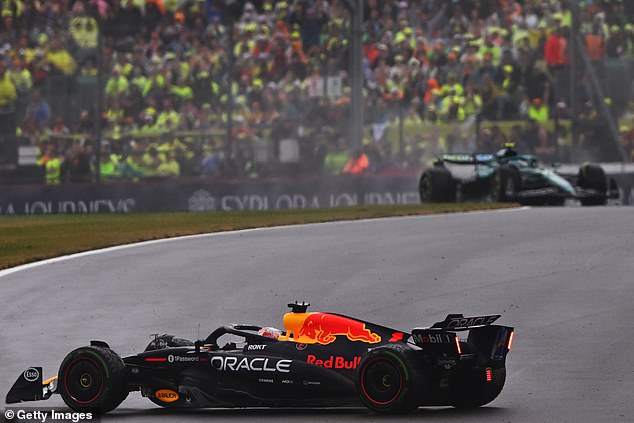 Max Verstappen spun after the safety car came in, blaming Oscar Piastri for slowing down suddenly