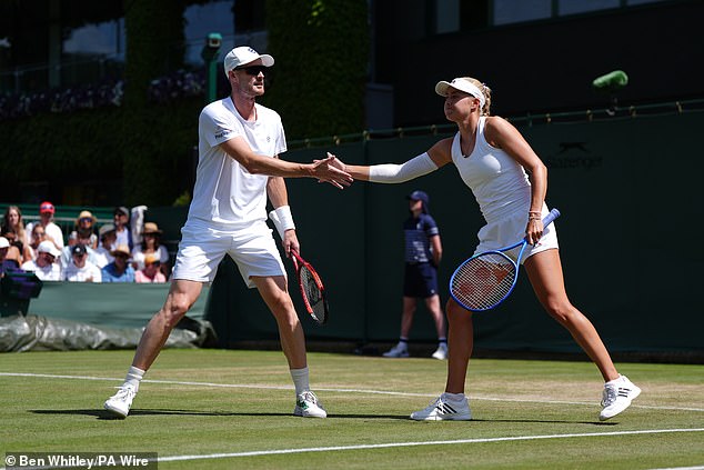 Murray was unable to make the impact he has done at Wimbledon in previous years