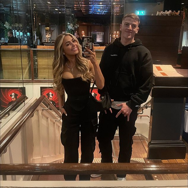 Paul was dating Chelsea's new striker for over a year before the relationship ended
