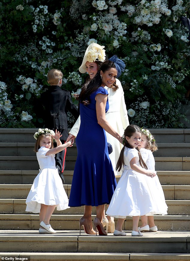 Meanwhile Meghan - who herself has been curating a social media presence since January, with a whopping 3.9 million followers on Instagram, a Netflix lifestyle series and a new Montecito-aesthetics-inspired brand - hasn't been linked to once-bestie since the fallout five years ago. Jessica at Meghan's wedding in 2018