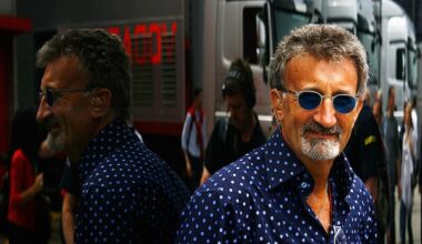 Eddie Jordan, pictured back in 2010, had a send-off as riotous as his extraordinary life was