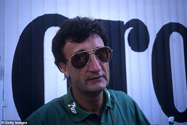 Jordan was full of mischief and fun throughout his life - pictured here in 1991 in San Marino