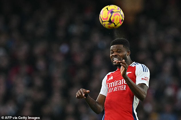 Thomas Partey was charged three days after his contact with Arsenal ran out