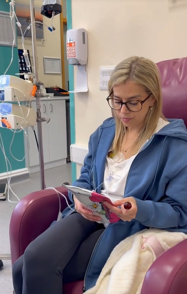 A mother has shared that on and off night sweats were an early sign that she had bowel cancer