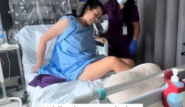 Ms Hendricks was bedridden in hospital unable to stand or walk for weeks in debilitating pain